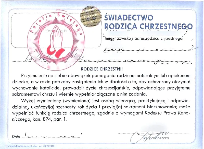 Ile kosztuje zaświadczenie o chrzcie i co warto wiedzieć przed jego uzyskaniem?