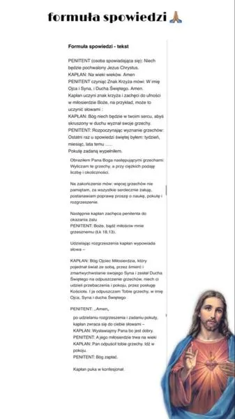 Grzechy na spowiedzi