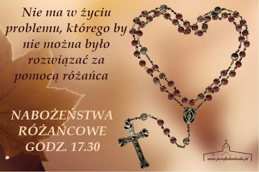 Harmonogram nabożeństw