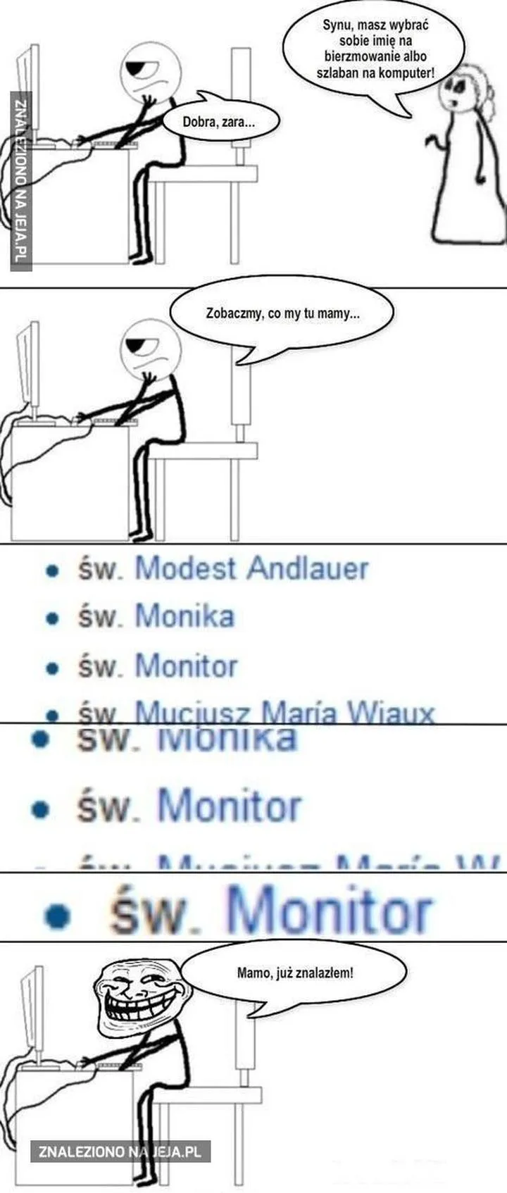 Imiona do bierzmowania