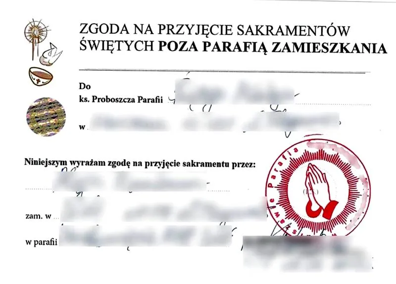 Koszt aktu chrztu
