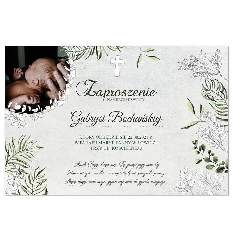 Styl i motyw zaproszenia