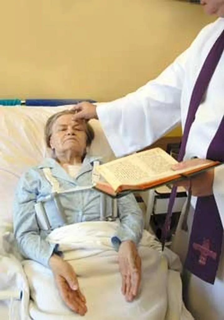 Teologia namaszczenia chorych w Kościele katolickim