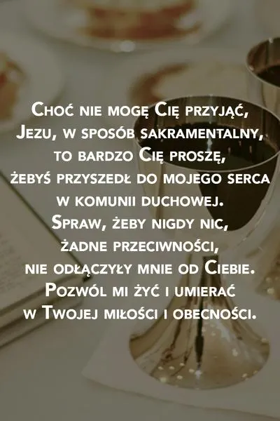Znaczenie komunii świętej